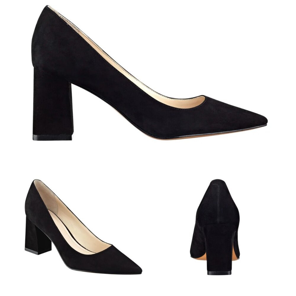 Marc Fisher - Zala Block Heel Black Size 8 good condition